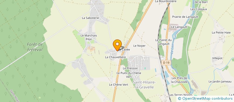 localisation de l'entreprise MONSIEUR PHILIPPE KAIKDJIAN à SAINT-HILAIRE-LA-GRAVELLE