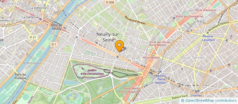 localisation de l'entreprise MONSIEUR PHILIPPE KAJ  NEUILLY-SUR-SEINE