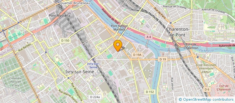 localisation de l'entreprise MONSIEUR PHILIPPE KALUSZYNER à IVRY-SUR-SEINE