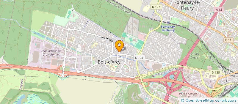 localisation de l'entreprise MONSIEUR PHILIPPE KATZ  BOIS-D'ARCY