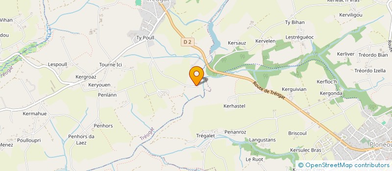 localisation de l'entreprise MONSIEUR PHILIPPE KAWCZYNSKI  TREOGAT