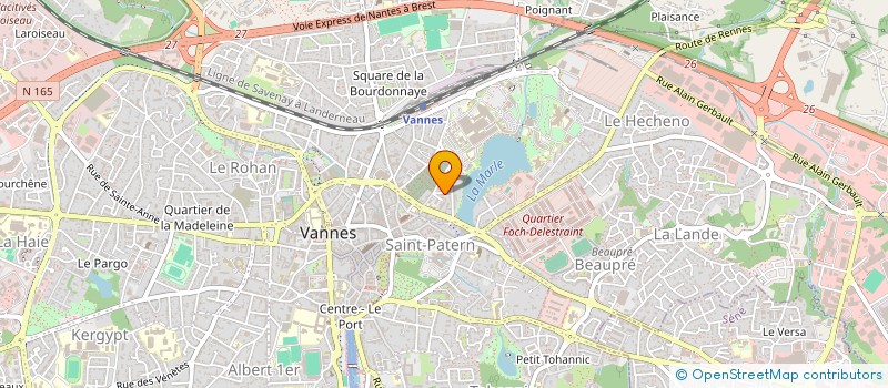 localisation de l'entreprise MONSIEUR PHILIPPE KAYANAKIS à VANNES