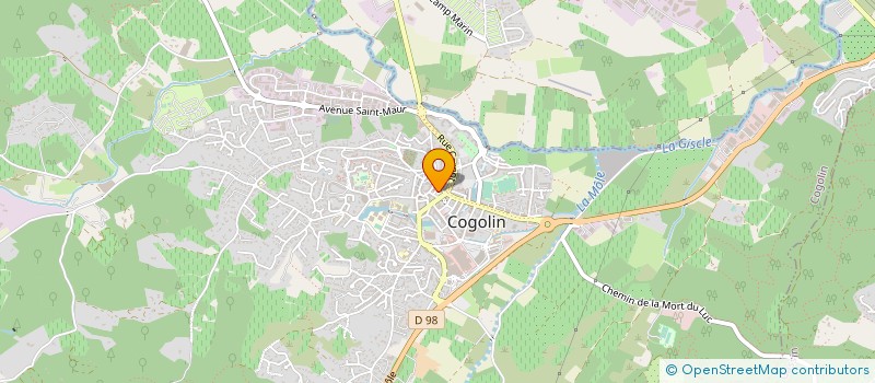 localisation de l'entreprise MONSIEUR PHILIPPE KERNEIS à COGOLIN