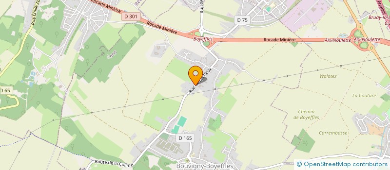 localisation de l'entreprise MONSIEUR PHILIPPE KERVAREC  BOUVIGNY-BOYEFFLES