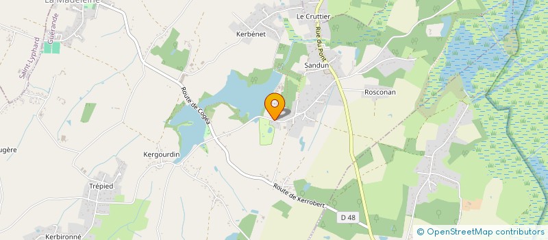 localisation de l'entreprise MONSIEUR PHILIPPE KESLER  GUERANDE