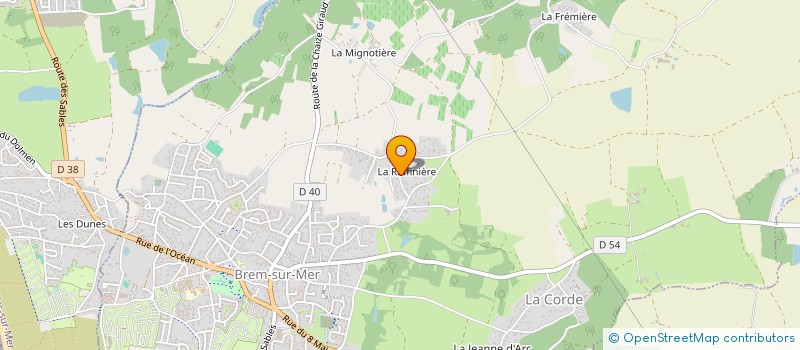 localisation de l'entreprise MONSIEUR PHILIPPE KETFI à BREM-SUR-MER