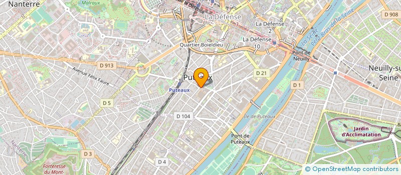 localisation de l'entreprise MONSIEUR PHILIPPE KEULEN  PUTEAUX