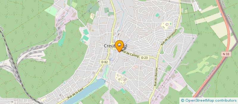 localisation de l'entreprise MONSIEUR PHILIPPE KHOUKHI  CREUTZWALD