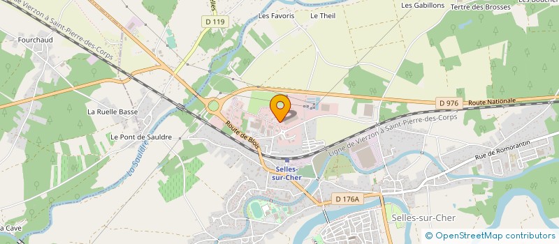 localisation de l'entreprise MONSIEUR PHILIPPE KIEFFER  SELLES SUR CHER