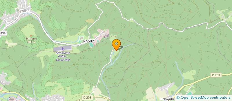 localisation de l'entreprise MONSIEUR PHILIPPE KLEIN  TRIEMBACH-AU-VAL