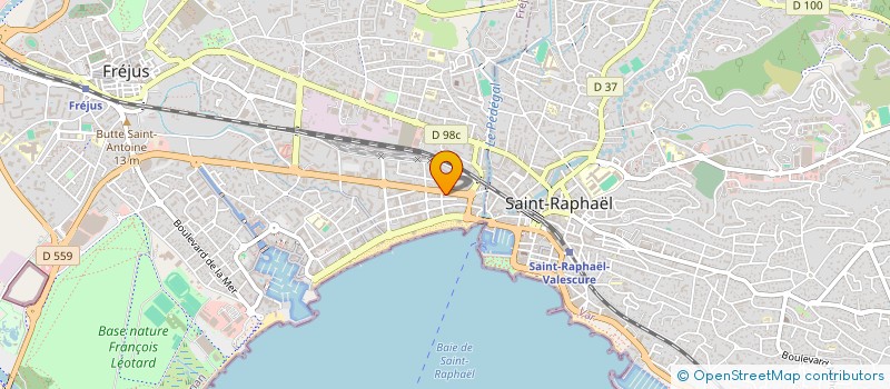 localisation de l'entreprise MONSIEUR PHILIPPE KLELIFA à FREJUS