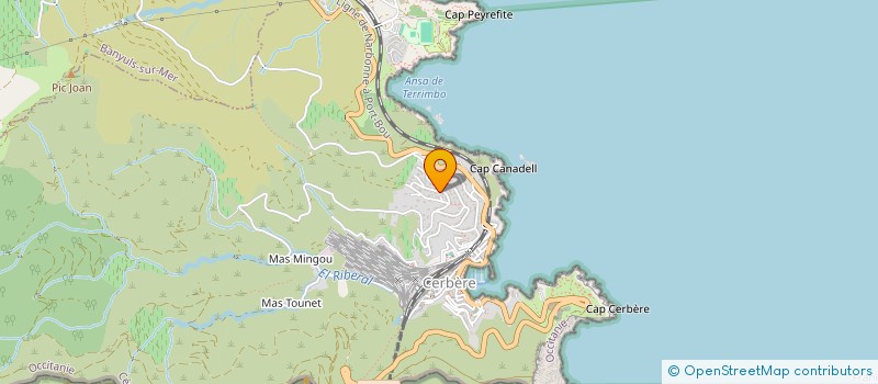 localisation de l'entreprise MONSIEUR PHILIPPE KLOPFENSTEIN  CERBERE