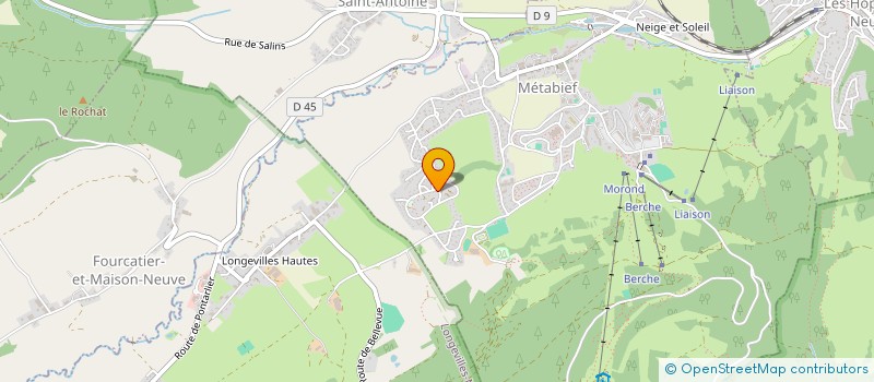 localisation de l'entreprise MONSIEUR PHILIPPE KLOPFENSTEIN  METABIEF