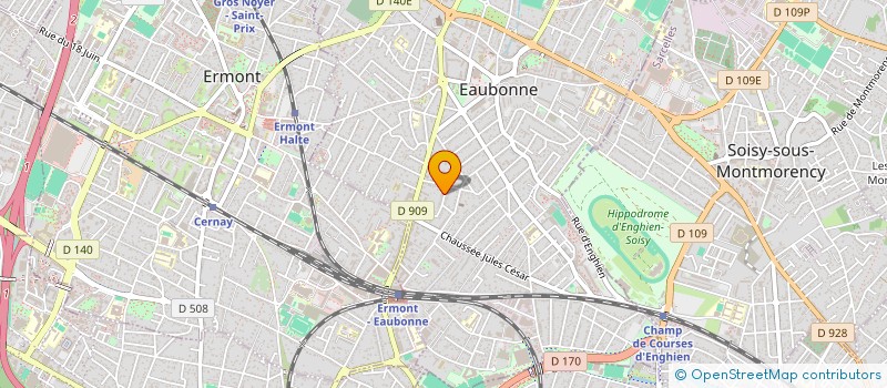 localisation de l'entreprise MONSIEUR PHILIPPE KOLACZEK  EAUBONNE