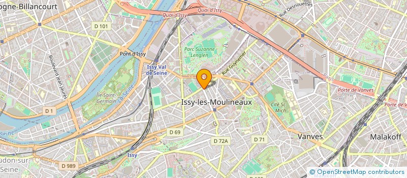 localisation de l'entreprise MONSIEUR PHILIPPE KOSKAS à ISSY-LES-MOULINEAUX