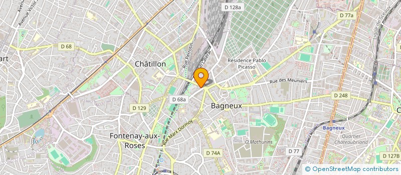 localisation de l'entreprise MONSIEUR PHILIPPE KOSKAS à BAGNEUX