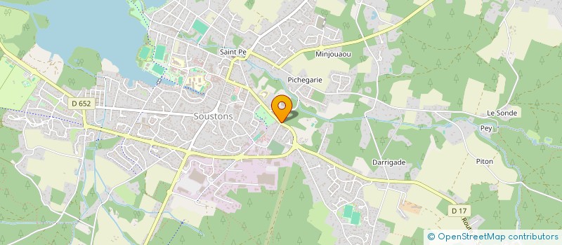 localisation de l'entreprise MONSIEUR PHILIPPE KOURLIANDSKY à SOUSTONS