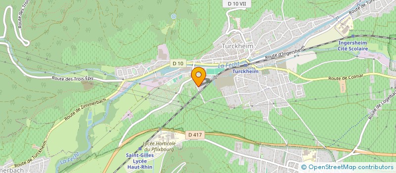 localisation de l'entreprise MONSIEUR PHILIPPE KUNTZMANN  TURCKHEIM