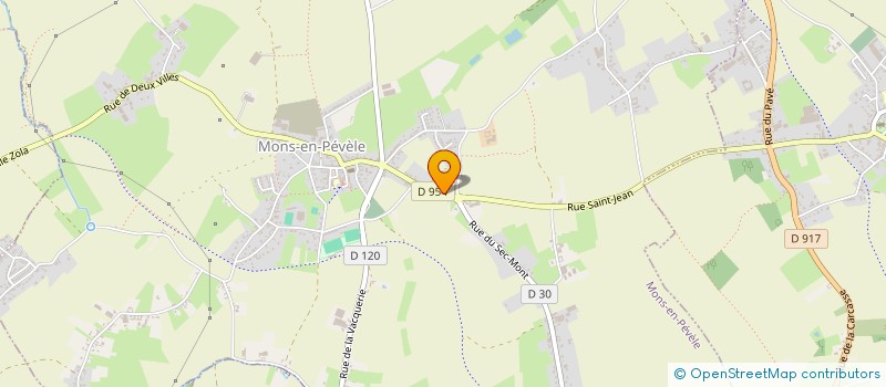 localisation de l'entreprise MONSIEUR PHILIPPE KUSPER à MONS-EN-PEVELE