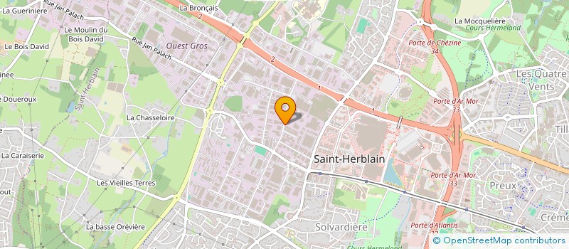 localisation de l'entreprise MONSIEUR PHILIPPE KYRIAZIS à SAINT-HERBLAIN