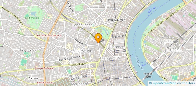 localisation de l'entreprise MONSIEUR PHILIPPE LA SAGNA à BORDEAUX