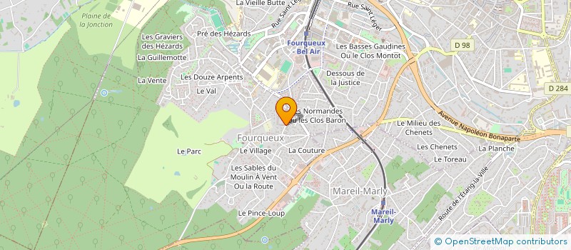 localisation de l'entreprise MONSIEUR PHILIPPE LABEAU  SAINT-GERMAIN-EN-LAYE