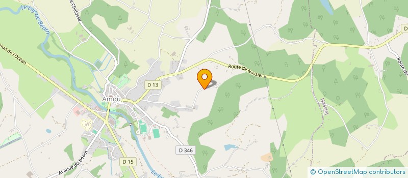 localisation de l'entreprise MONSIEUR PHILIPPE LABORDE  BRASSEMPOUY