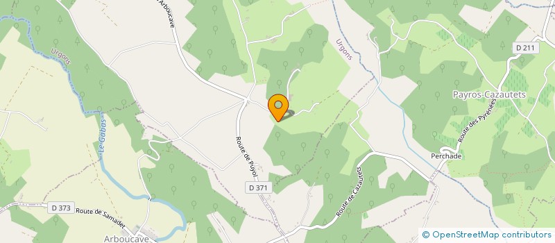 localisation de l'entreprise MONSIEUR PHILIPPE LABROUCHE  VIELLE-TURSAN