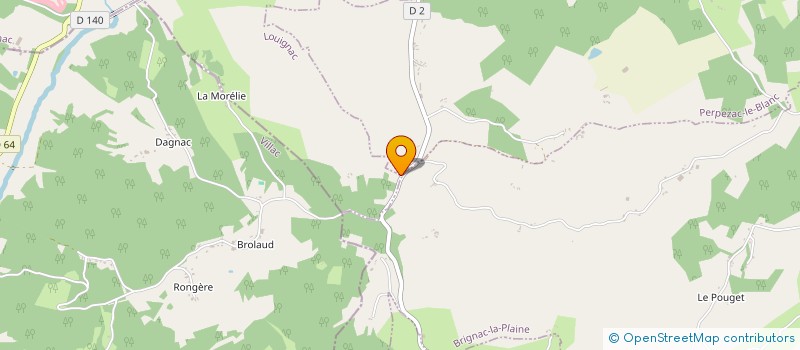 localisation de l'entreprise MONSIEUR PHILIPPE LAC  YSSANDON