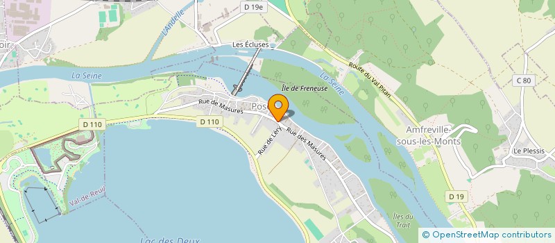localisation de l'entreprise MONSIEUR PHILIPPE LACHAISE à POSES