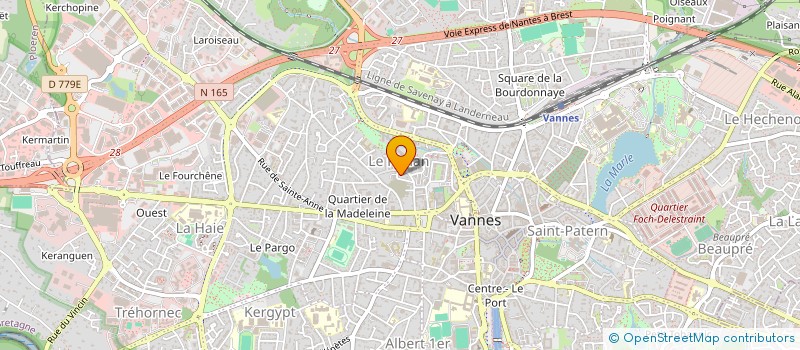 localisation de l'entreprise MONSIEUR PHILIPPE LACHASSAGNE à VANNES