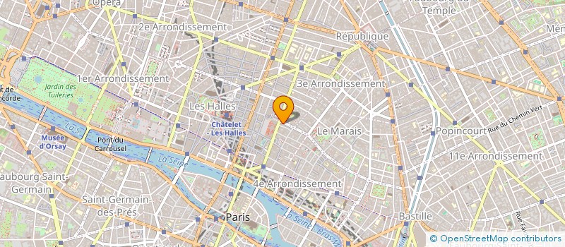 localisation de l'entreprise MONSIEUR PHILIPPE LACOMBE à PARIS