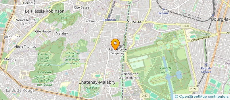 localisation de l'entreprise MONSIEUR PHILIPPE LACOMBE à CHATENAY-MALABRY