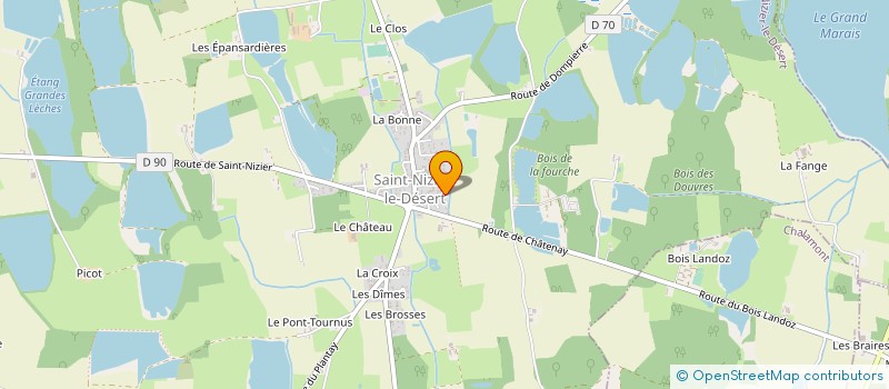 localisation de l'entreprise MONSIEUR PHILIPPE LACOMBLEZ à SAINT-NIZIER-LE-DESERT