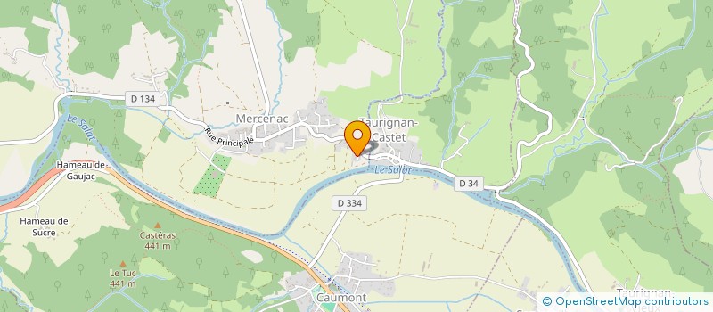 localisation de l'entreprise MONSIEUR PHILIPPE LACOMBRE à MERCENAC