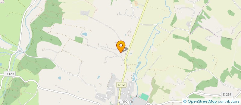 localisation de l'entreprise MONSIEUR PHILIPPE LACOMME  SIMORRE