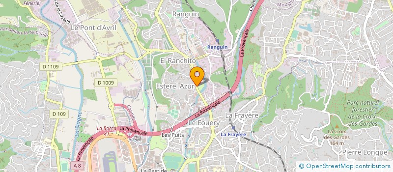 localisation de l'entreprise MONSIEUR PHILIPPE LACROIX à LE CANNET