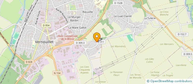 localisation de l'entreprise MONSIEUR PHILIPPE LACROIX à VERNOUILLET