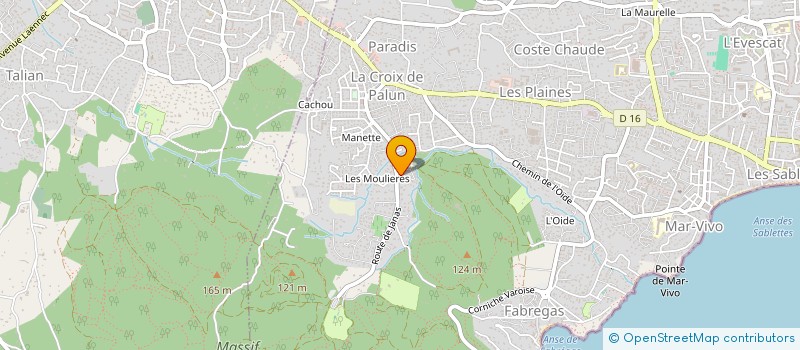 localisation de l'entreprise MONSIEUR PHILIPPE LACROIX à LA SEYNE-SUR-MER