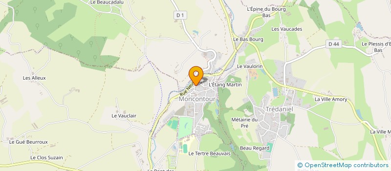 localisation de l'entreprise MONSIEUR PHILIPPE LADAN à MONCONTOUR