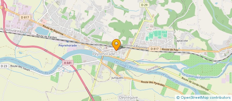 localisation de l'entreprise MONSIEUR PHILIPPE LAFITTE à PEYREHORADE