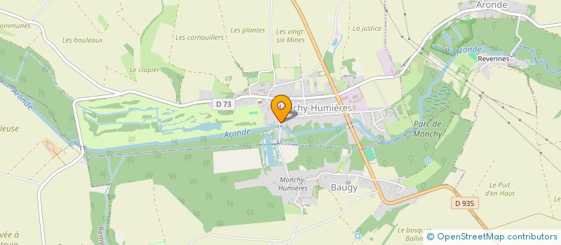 localisation de l'entreprise MONSIEUR PHILIPPE LAGANT à MONCHY HUMIERES