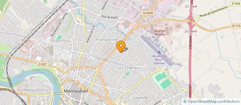 localisation de l'entreprise MONSIEUR PHILIPPE LAGARDE à MONTAUBAN