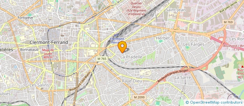 localisation de l'entreprise MONSIEUR PHILIPPE LAGARDE à CLERMONT-FERRAND