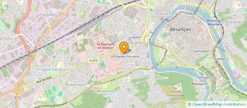 localisation de l'entreprise MONSIEUR PHILIPPE LAGRANGE  BESANCON