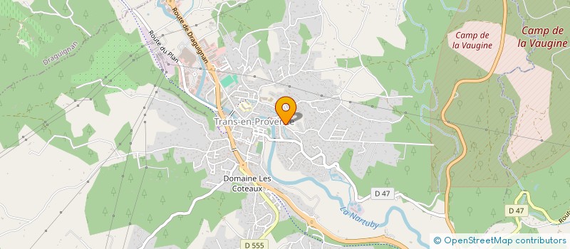 localisation de l'entreprise MONSIEUR PHILIPPE LAGUESSE à TRANS-EN-PROVENCE
