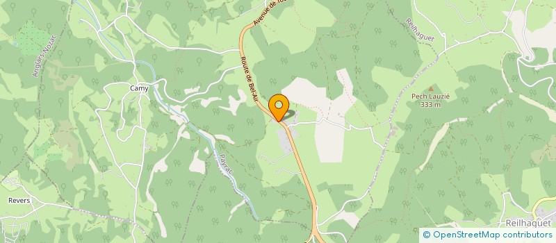 localisation de l'entreprise MONSIEUR PHILIPPE LAHORE  PAYRAC