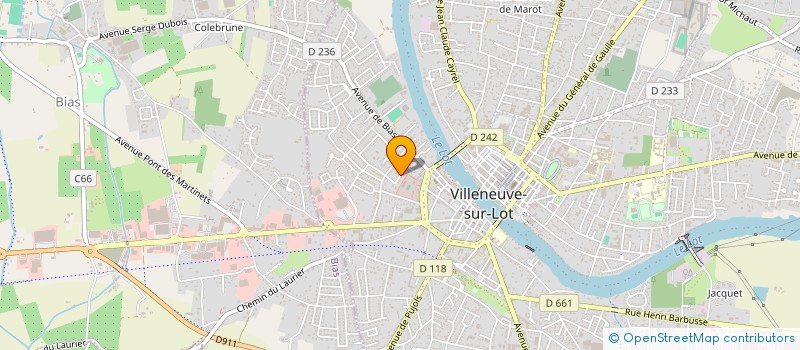 localisation de l'entreprise MONSIEUR PHILIPPE LAINE  VILLENEUVE-SUR-LOT