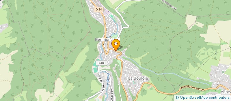 localisation de l'entreprise MONSIEUR PHILIPPE LAITHIER  HERIMONCOURT