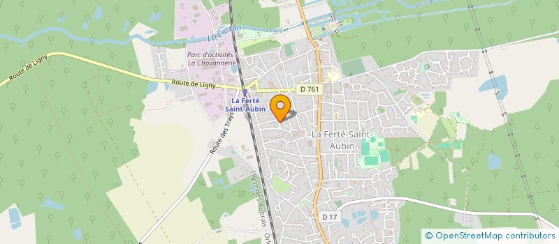 localisation de l'entreprise MONSIEUR PHILIPPE LALLEMAND  LA FERTE-SAINT-AUBIN